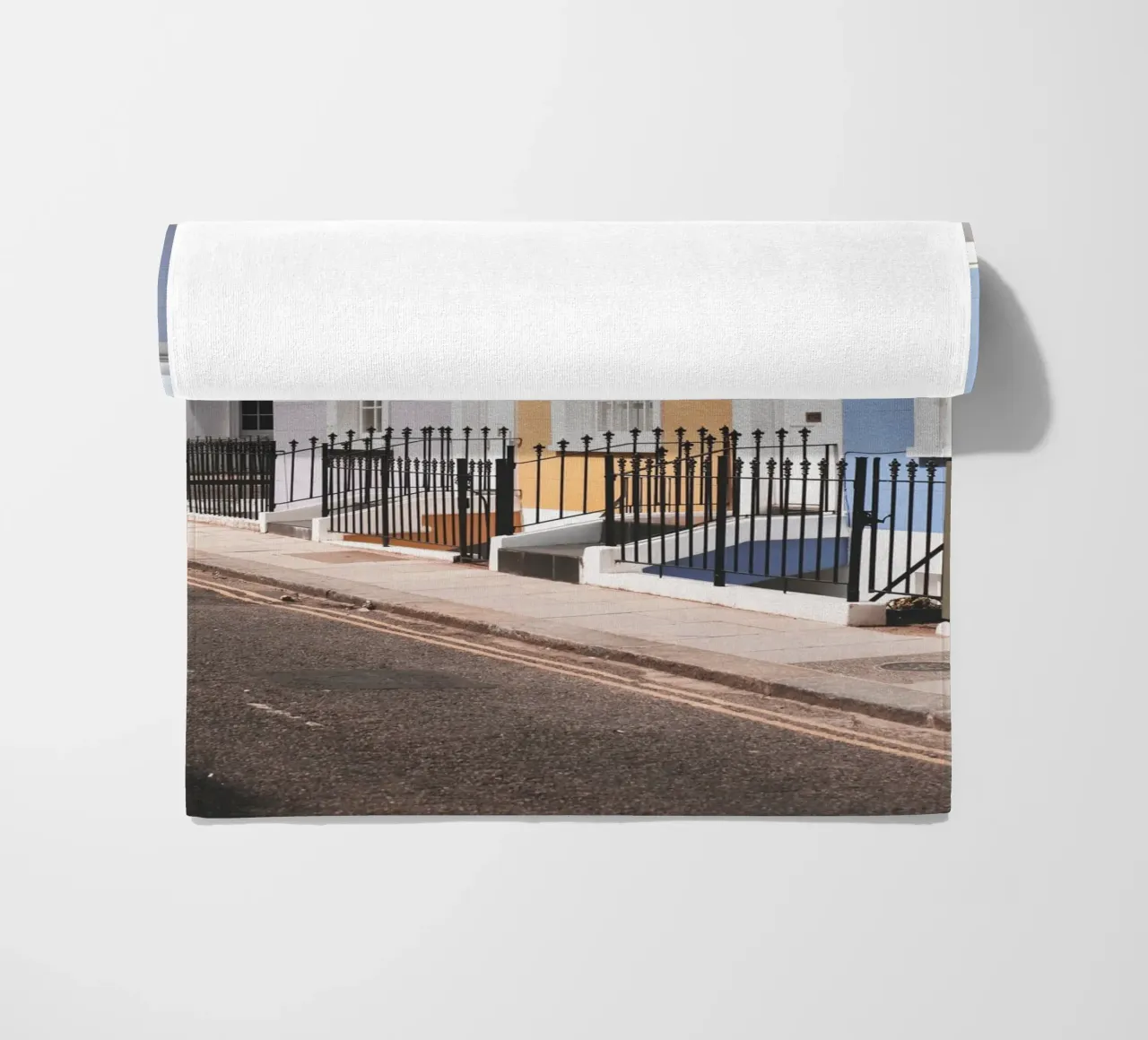 Londra, Inghilterra I Street a Notting Hill e case colorate telo mare da Julie Travel Photography