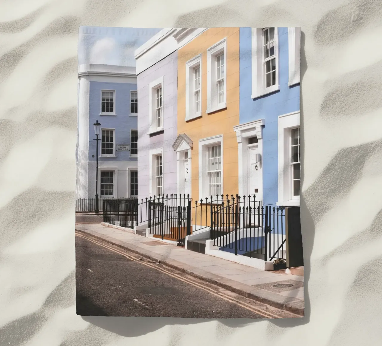 Londra, Inghilterra I Street a Notting Hill e case colorate telo mare da Julie Travel Photography