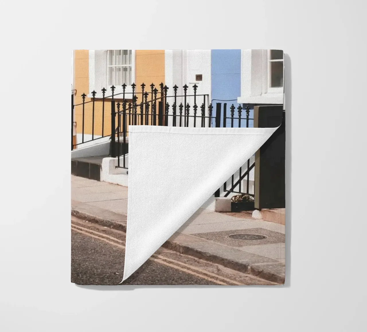 Londra, Inghilterra I Street a Notting Hill e case colorate telo mare da Julie Travel Photography