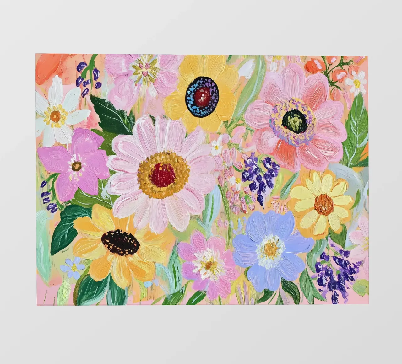 Fiori delicati telo in pvc da IamHomeStudio