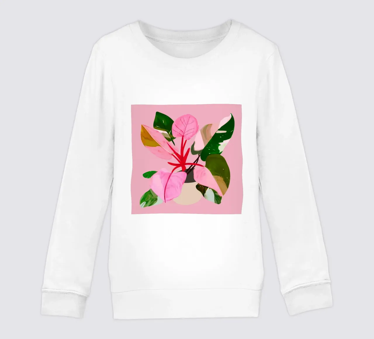 House Plant 7 kids sweatshirt by LeaDArt