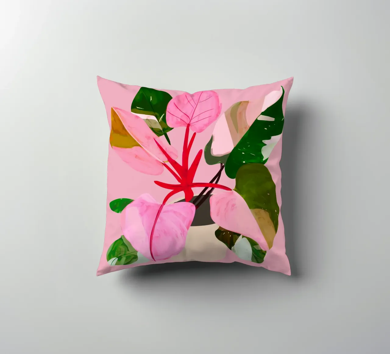 House Plant 7 decorative cushion by LeaDArt