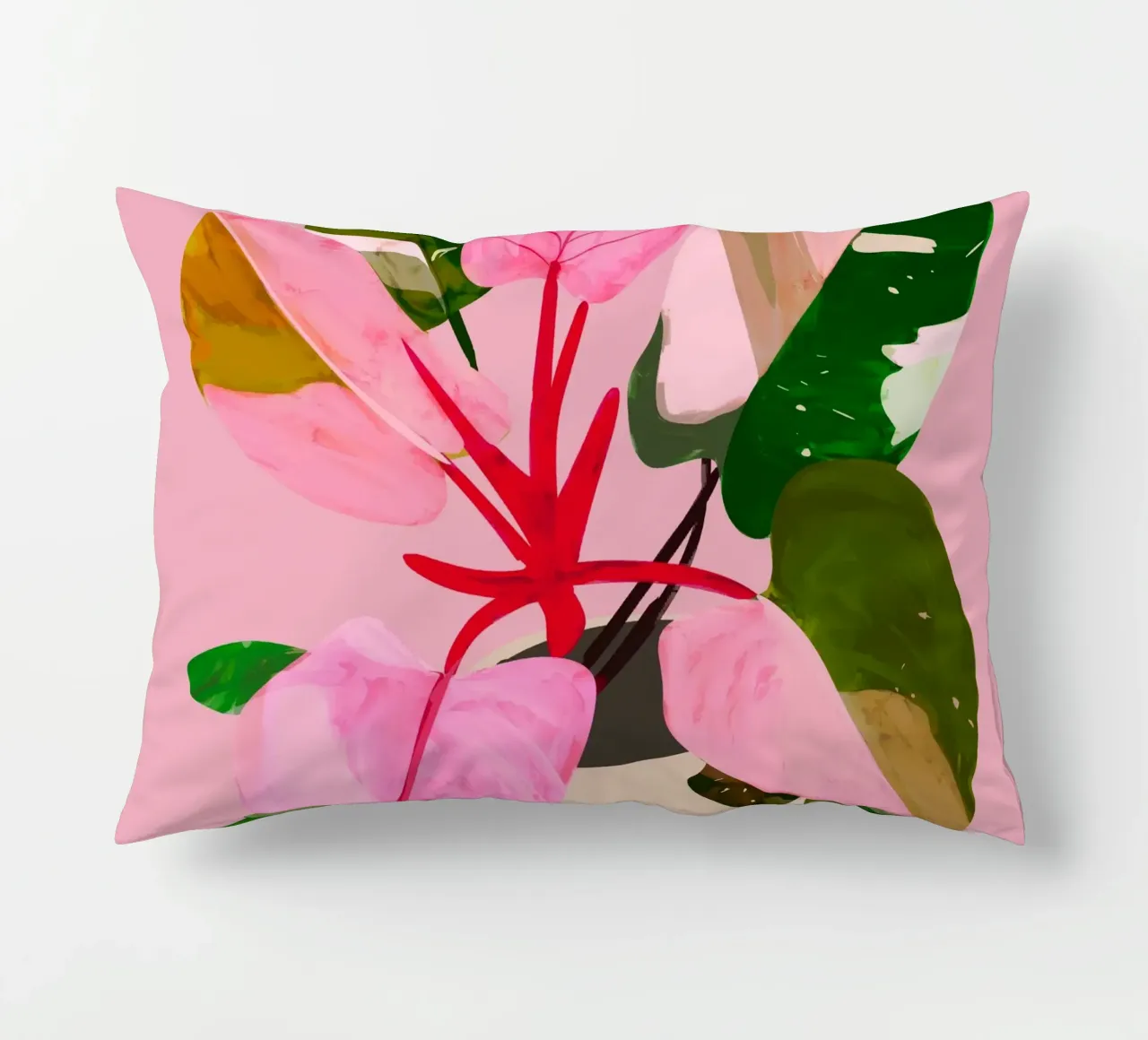 House Plant 7 decorative cushion by LeaDArt