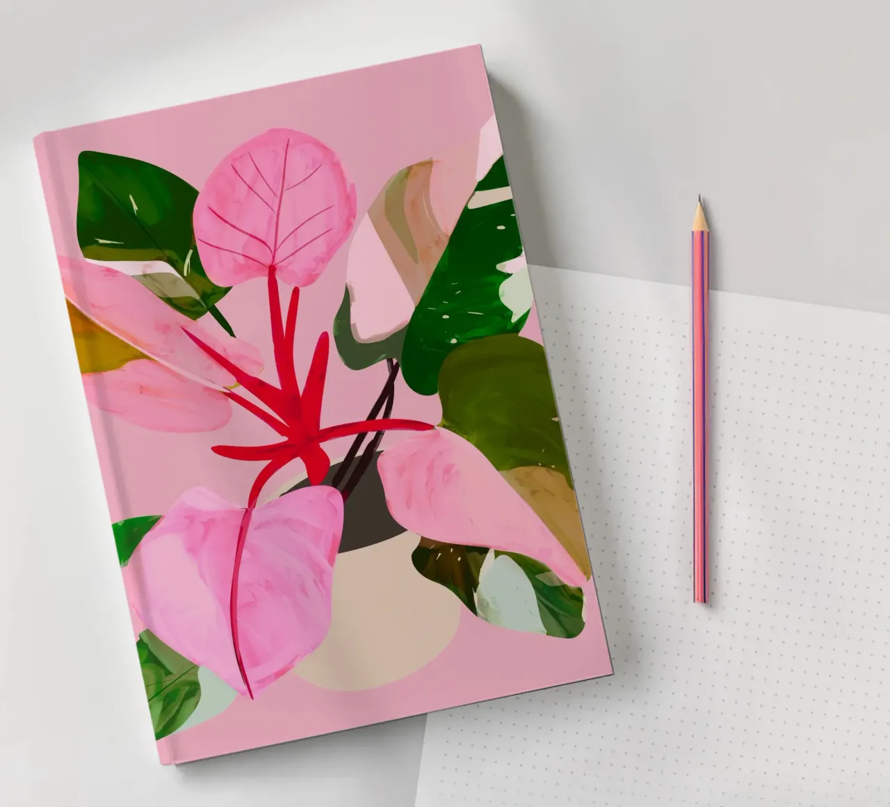House Plant 7 notebook by LeaDArt