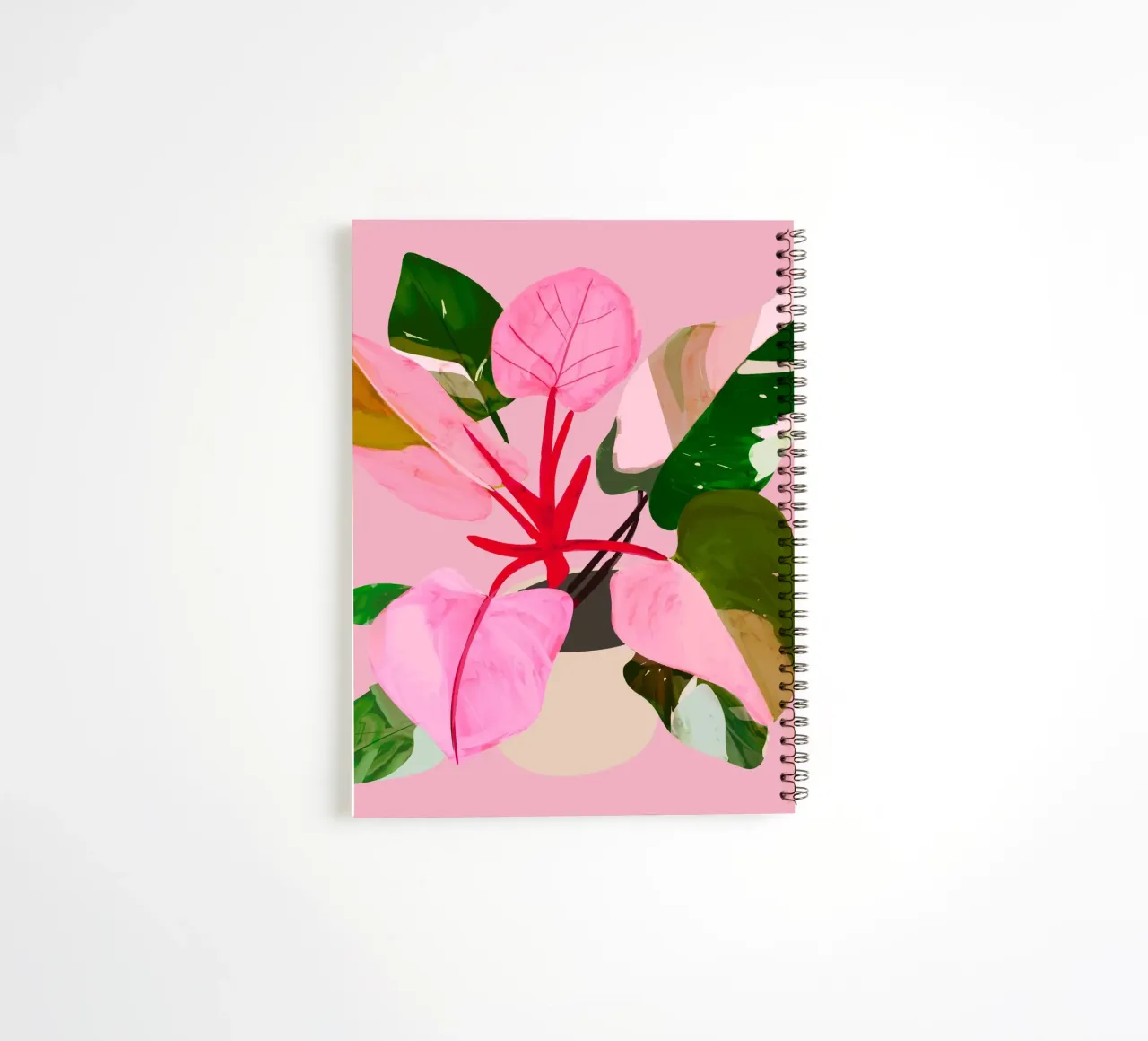 House Plant 7 spiral notebook by LeaDArt
