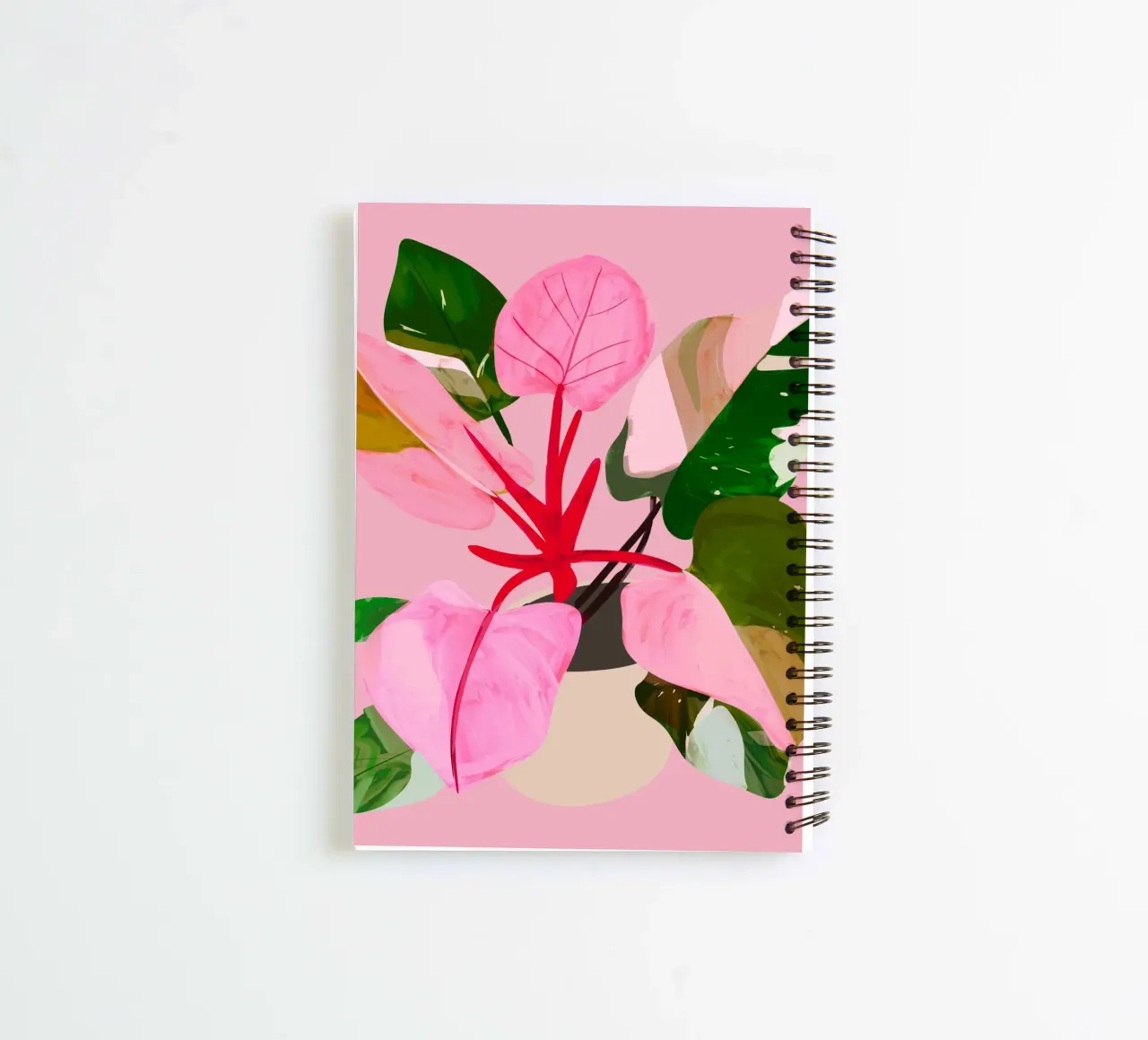 House Plant 7 spiral notebook by LeaDArt