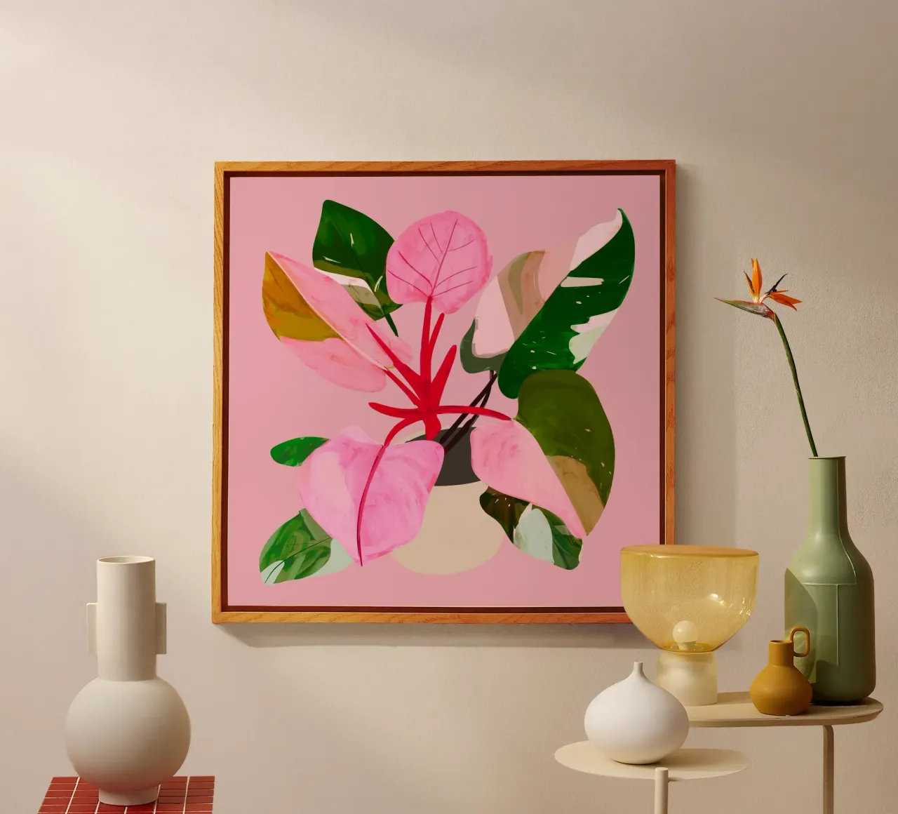 House Plant 7 acrylic glass by LeaDArt