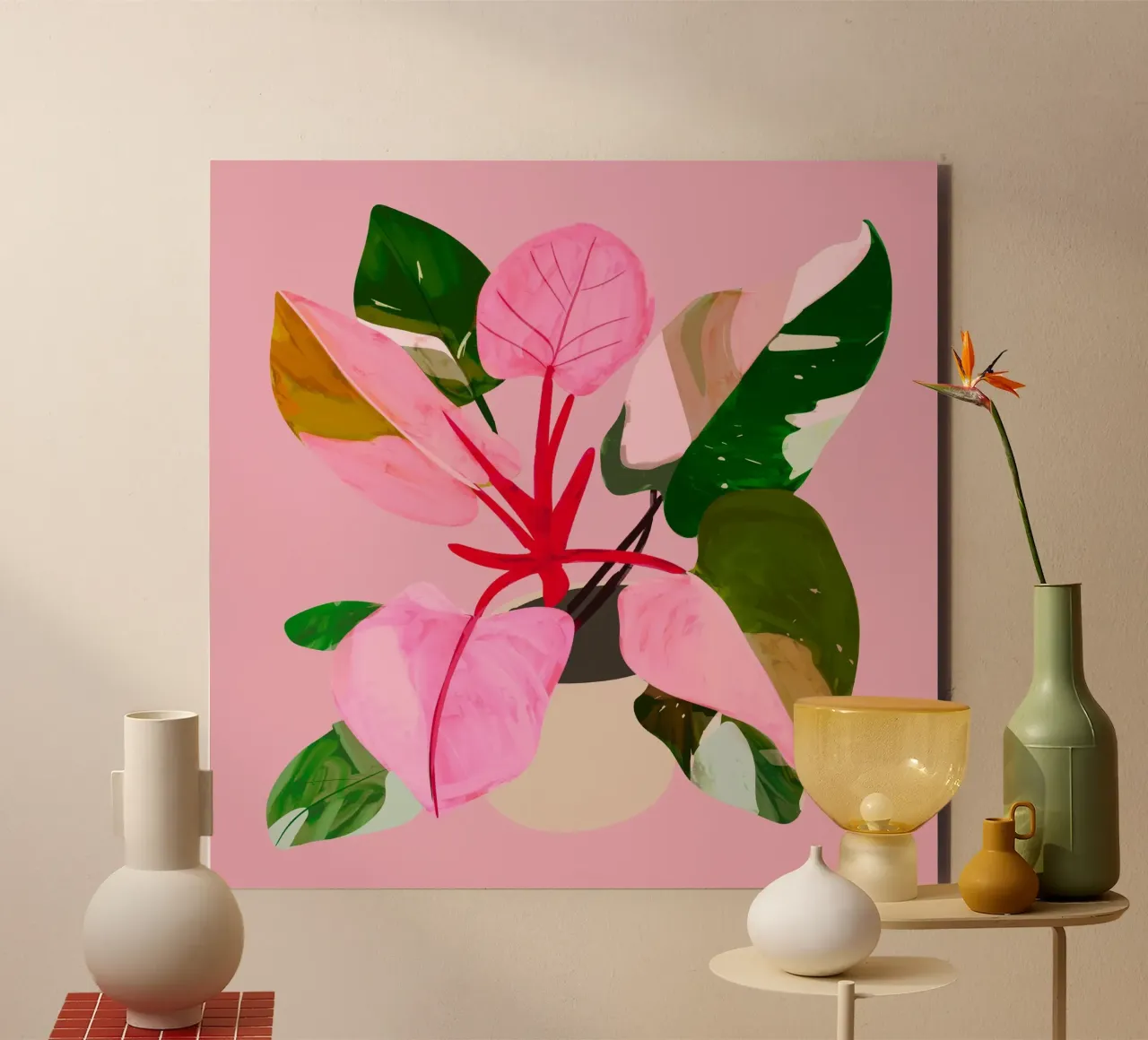 Pianta d'appartamento 7 alluminio dibond da LeaDArt