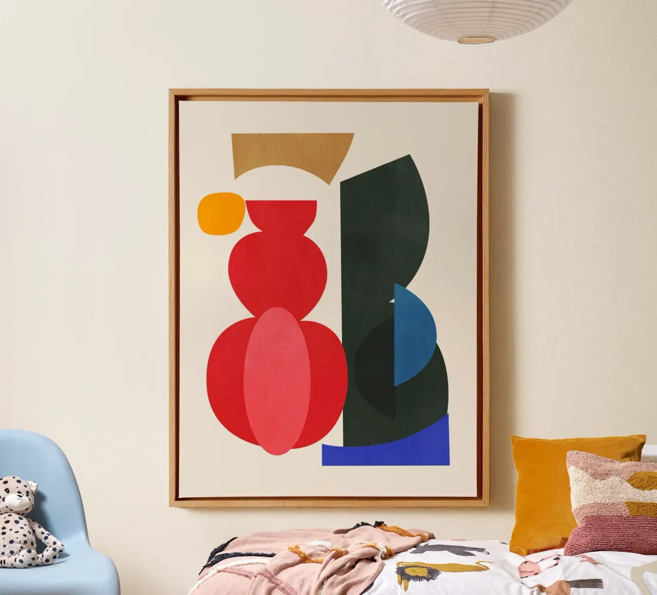 Minimalist Abstract 85 canvas by LeaDArt