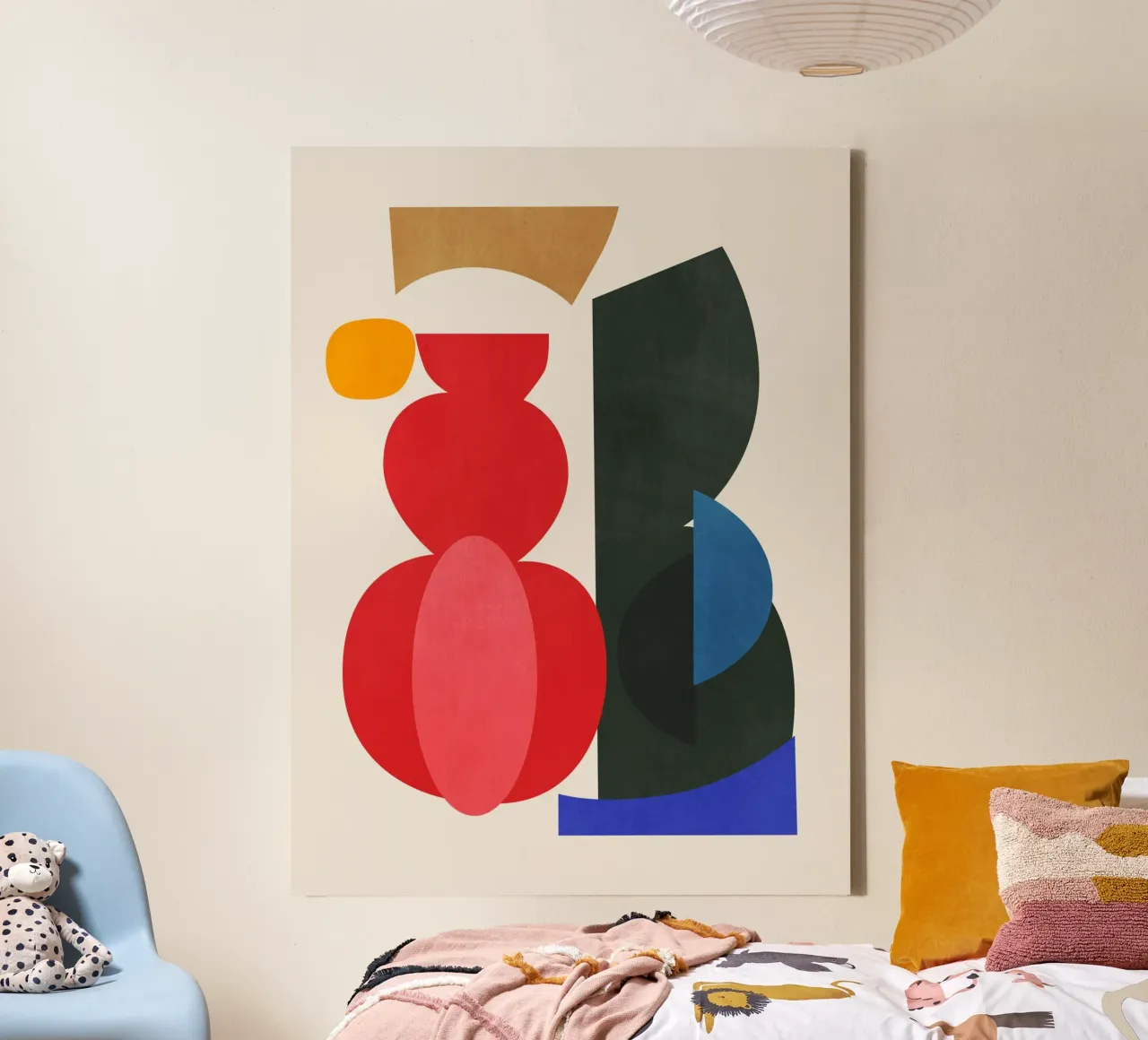 Minimalist Abstract 85 canvas by LeaDArt