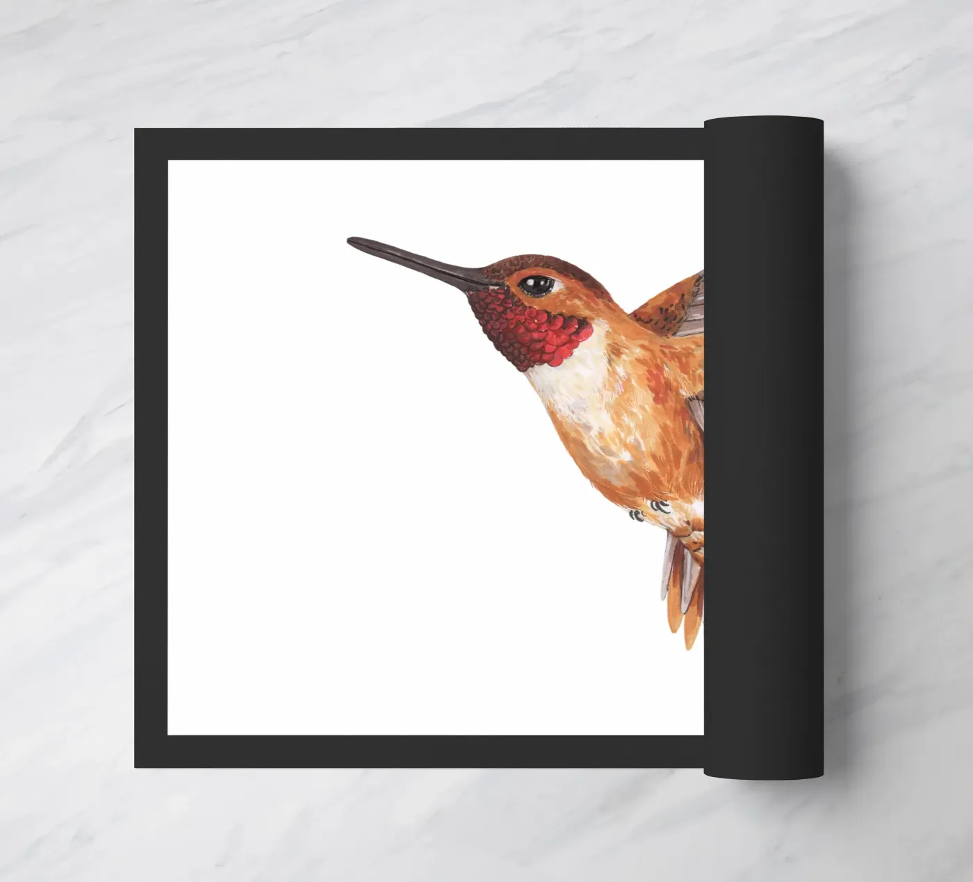 Kolibrie deurmat van Painted Nature