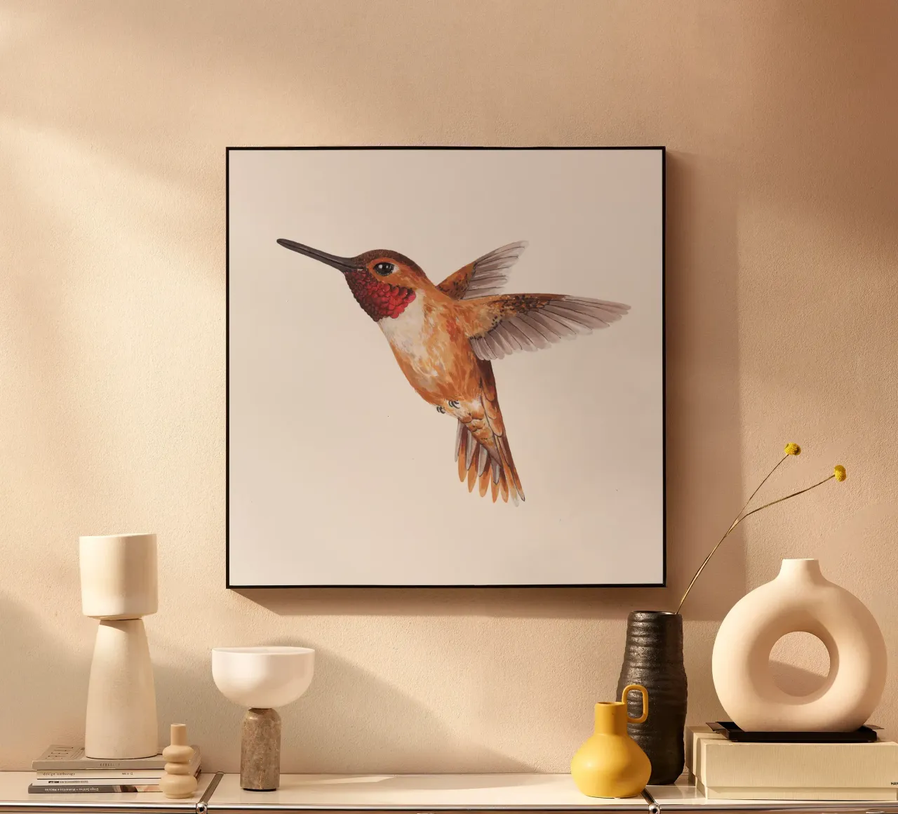 Colibrì plexiglass da Painted Nature