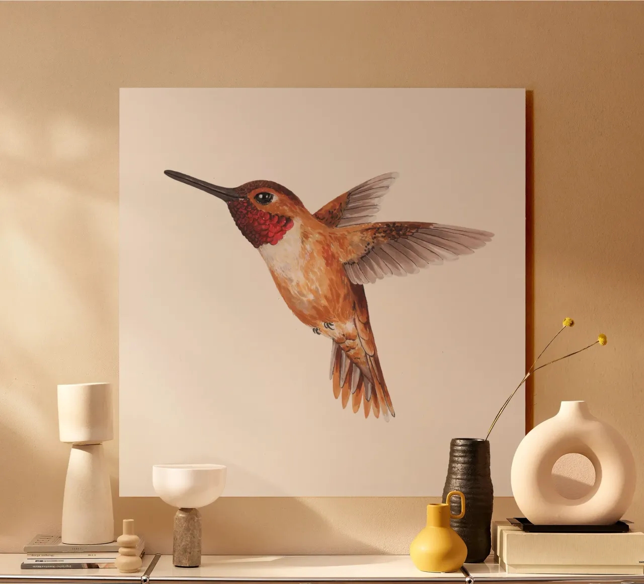 Colibrì plexiglass da Painted Nature