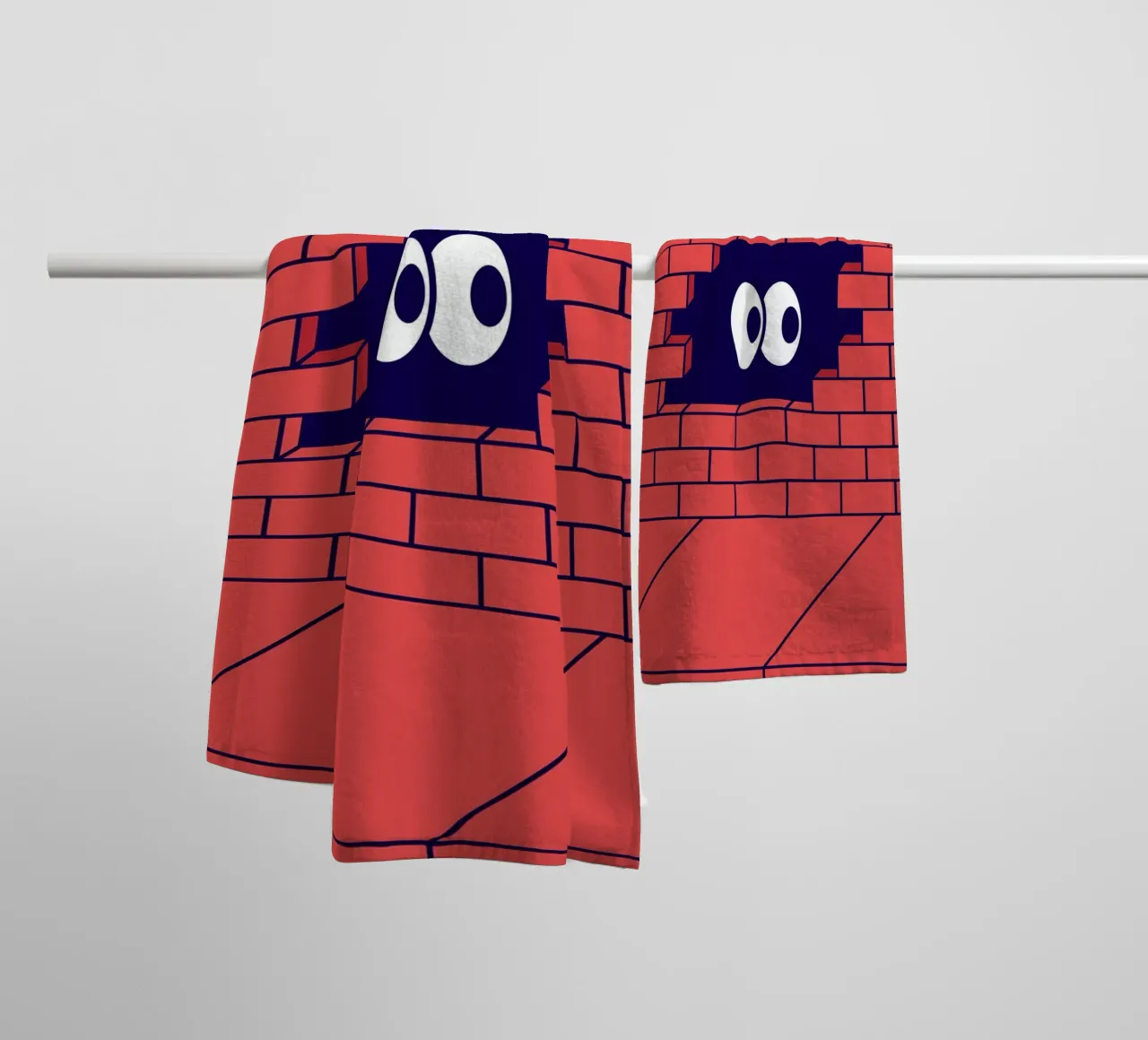 Hole asciugamano da bagno da The Poster Kid