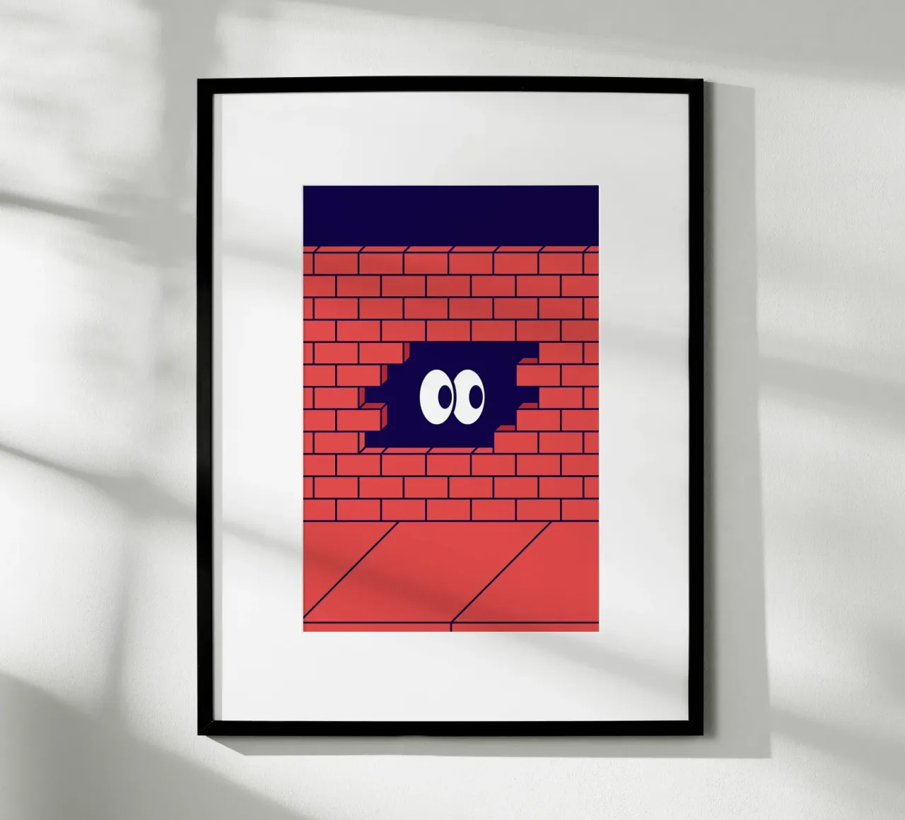Hole poster con telaio in legno da The Poster Kid