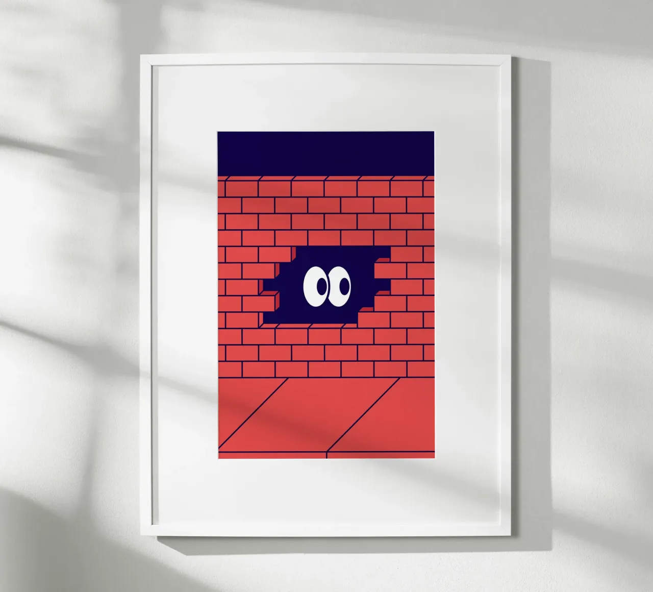 Hole poster con telaio in legno da The Poster Kid