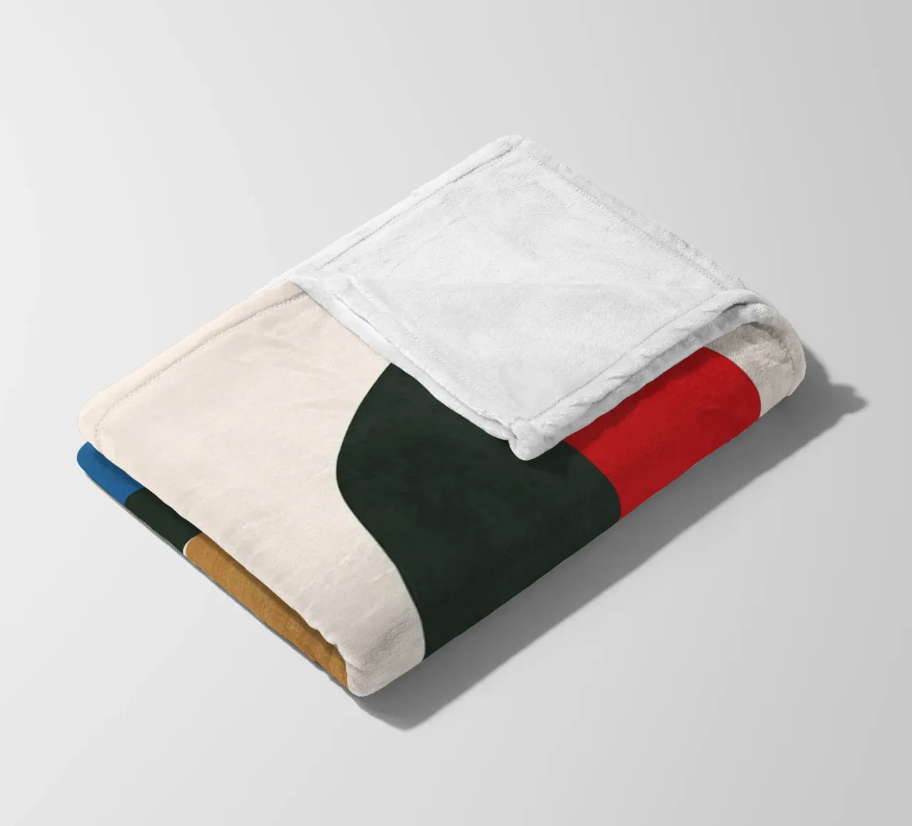 Astratto minimalista 86 coperta in pile da LeaDArt