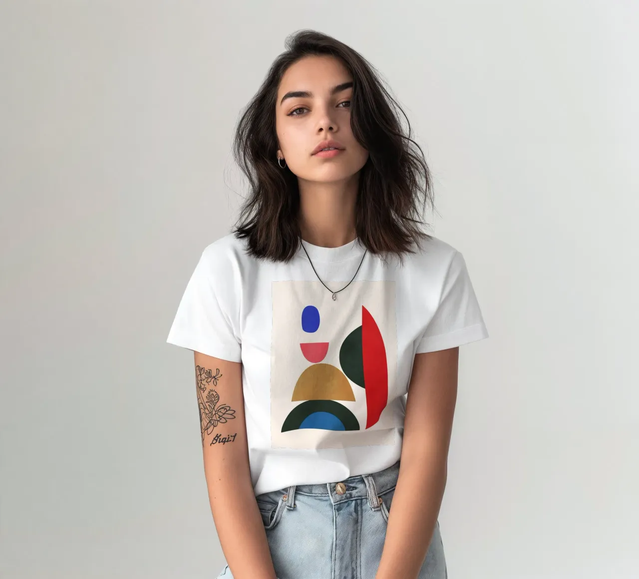 Astratto minimalista 86 t-shirt da LeaDArt