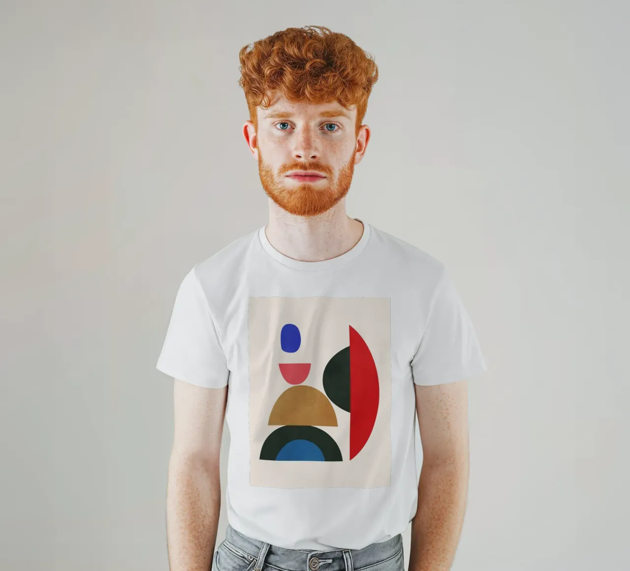 Astratto minimalista 86 t-shirt da LeaDArt