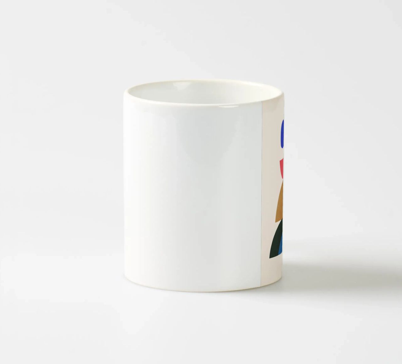 Astratto minimalista 86 tazza in ceramica da LeaDArt