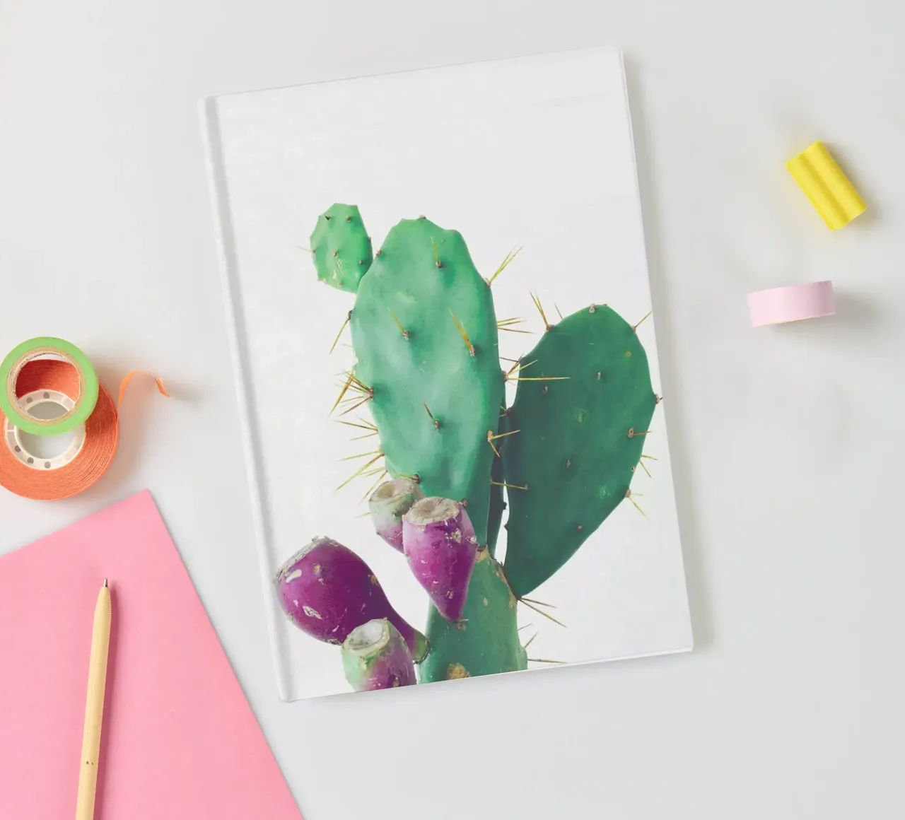 Prickly Pear notebook by Cassia Beck Photography