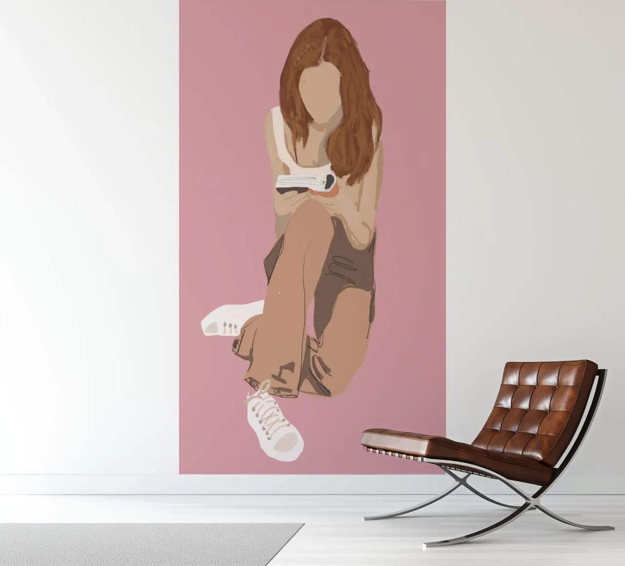Girl Illustration 17 photo wallpaper by LeaDArt