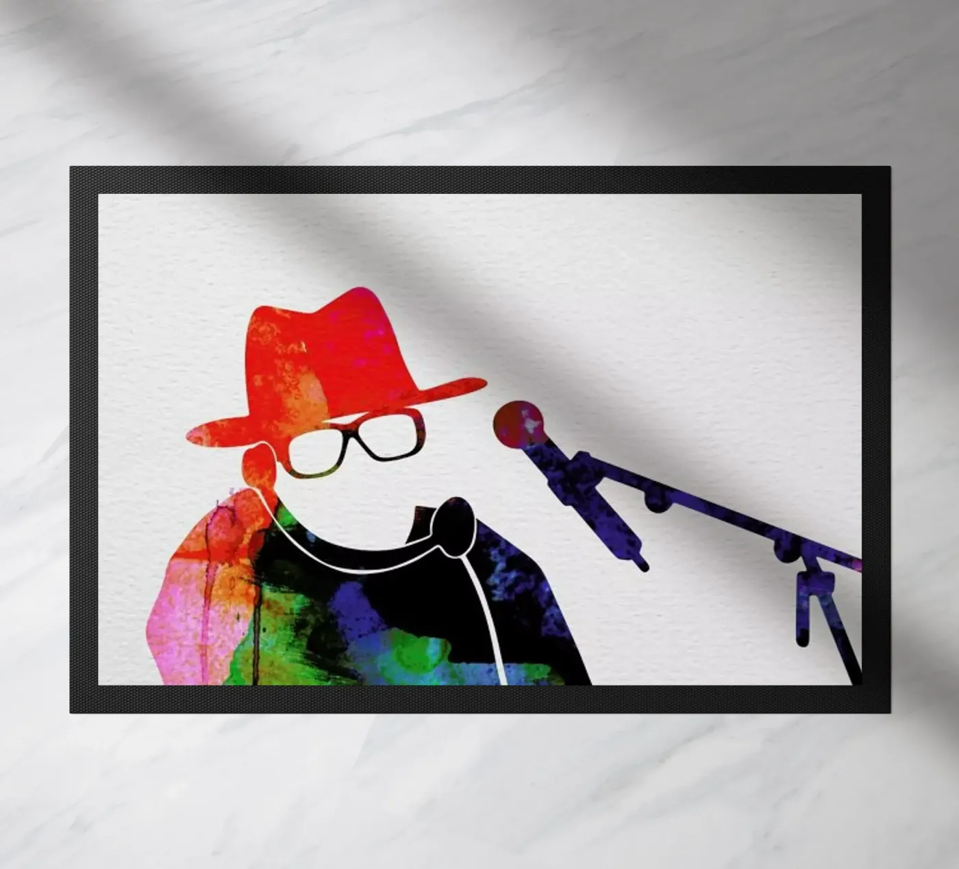 Run Dmc doormat by Naxart