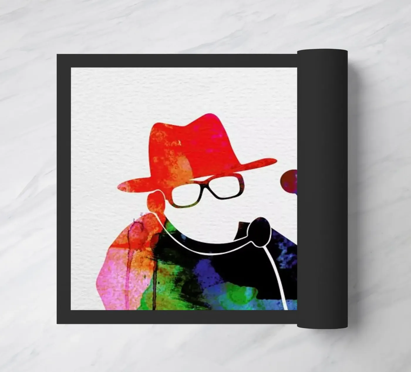 Run Dmc doormat by Naxart