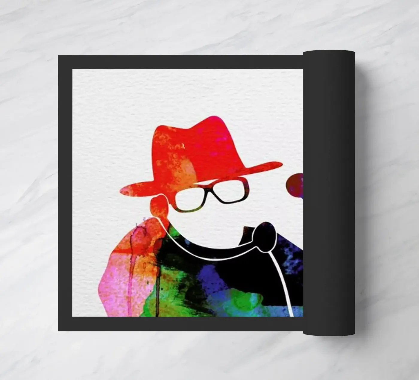 Run Dmc deurmat van Naxart