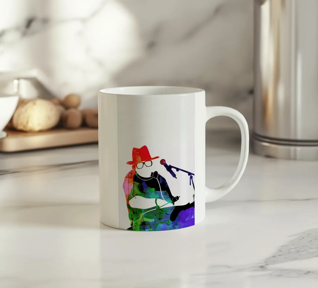 Run Dmc tazza in ceramica da Naxart
