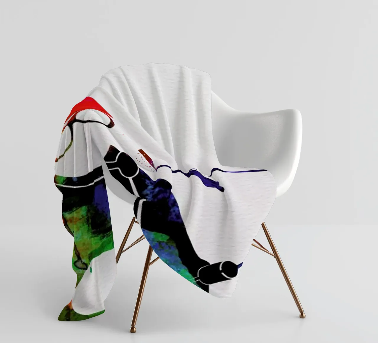 Run Dmc Fleecedecke von Naxart