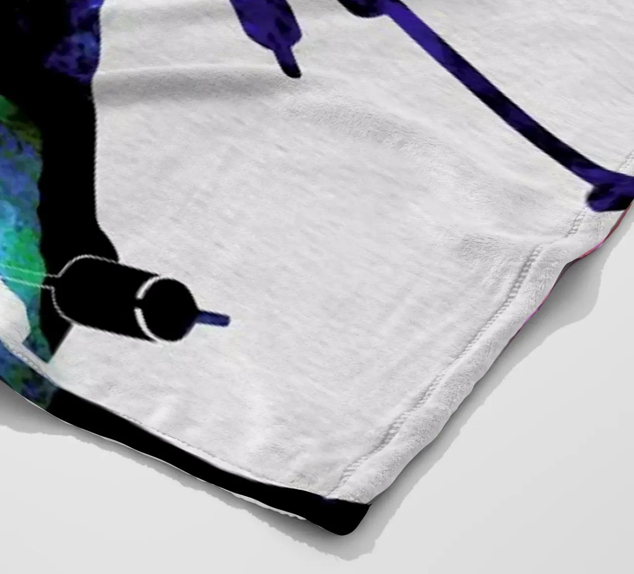 Run Dmc Fleecedecke von Naxart