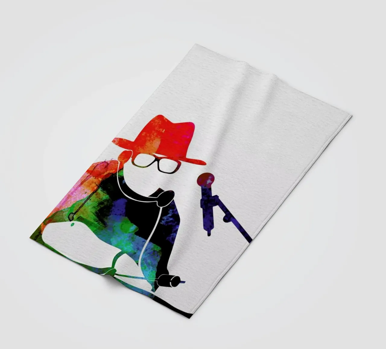 Run Dmc Fleecedecke von Naxart