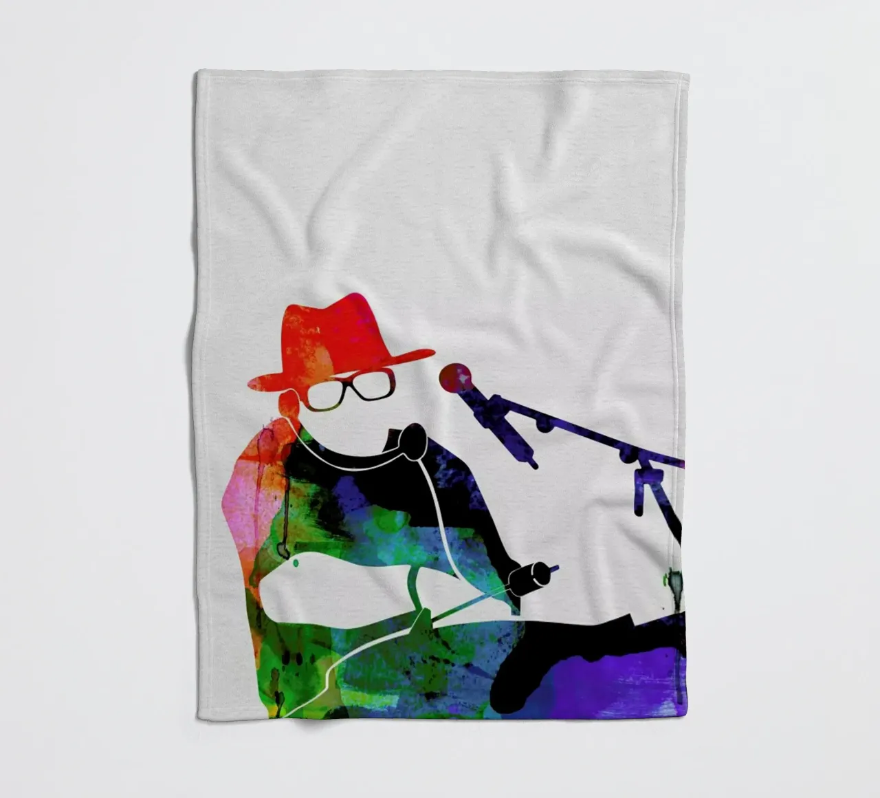 Run Dmc Fleecedecke von Naxart