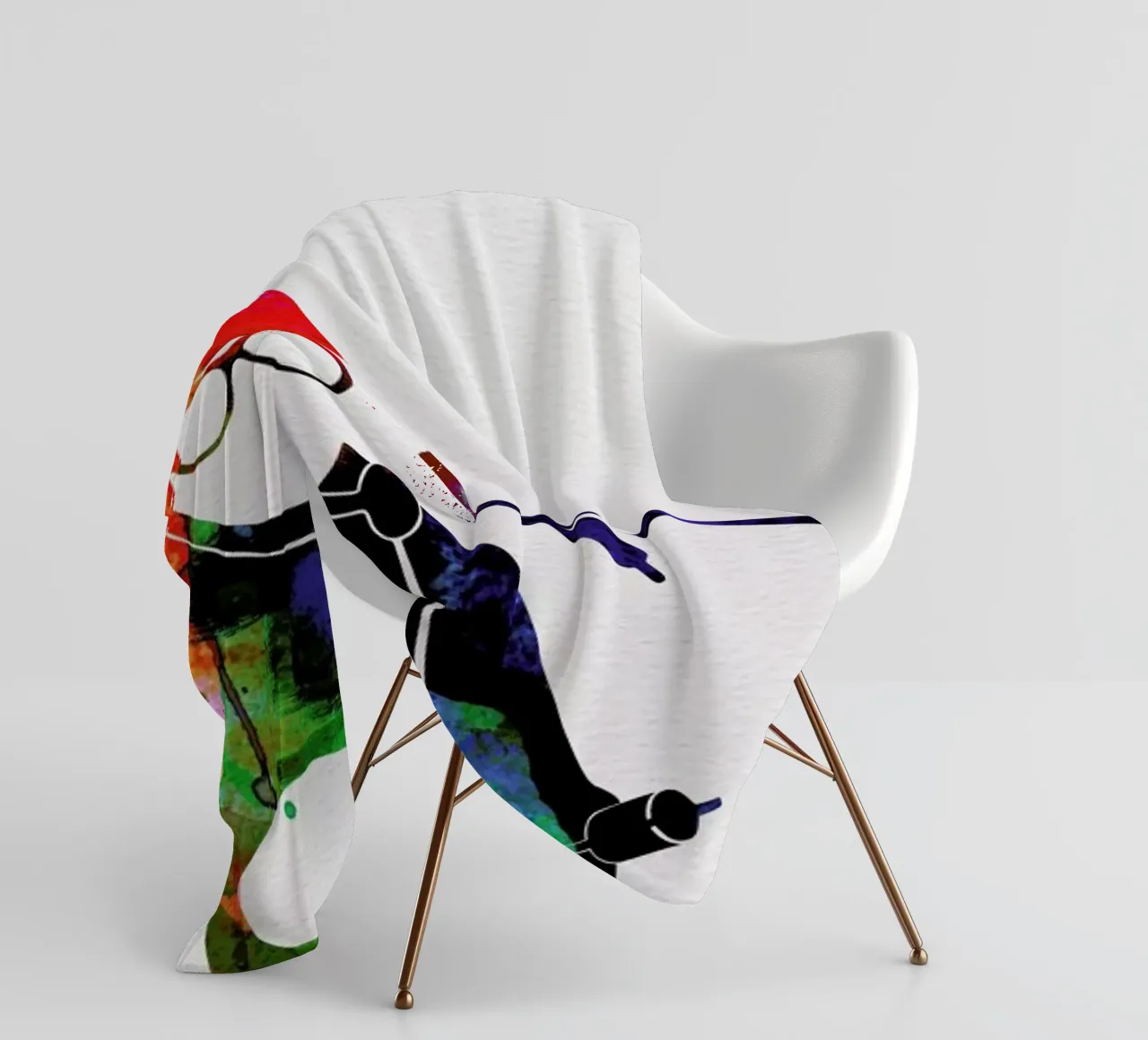 Run Dmc Fleecedecke von Naxart