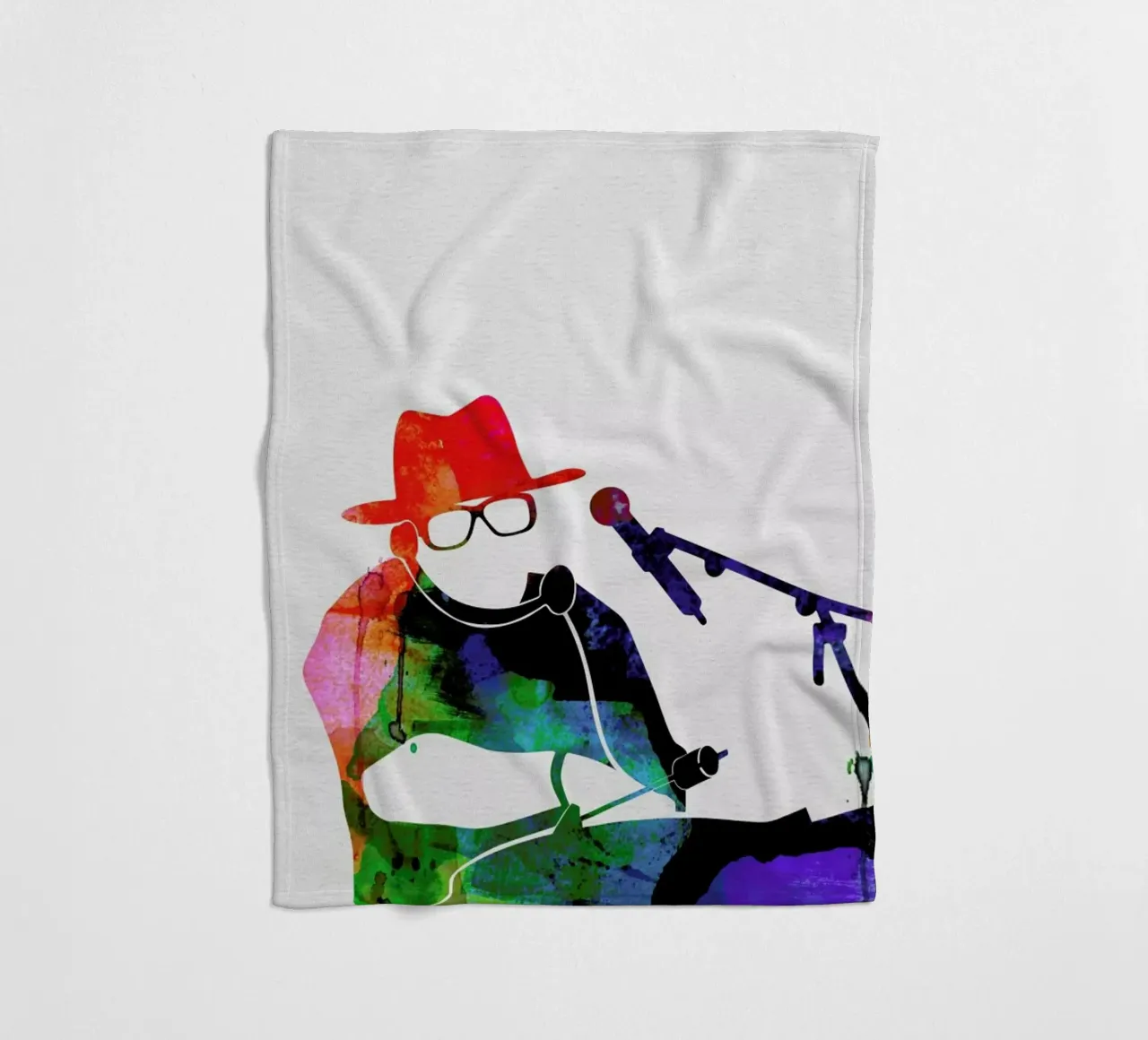 Run Dmc Fleecedecke von Naxart