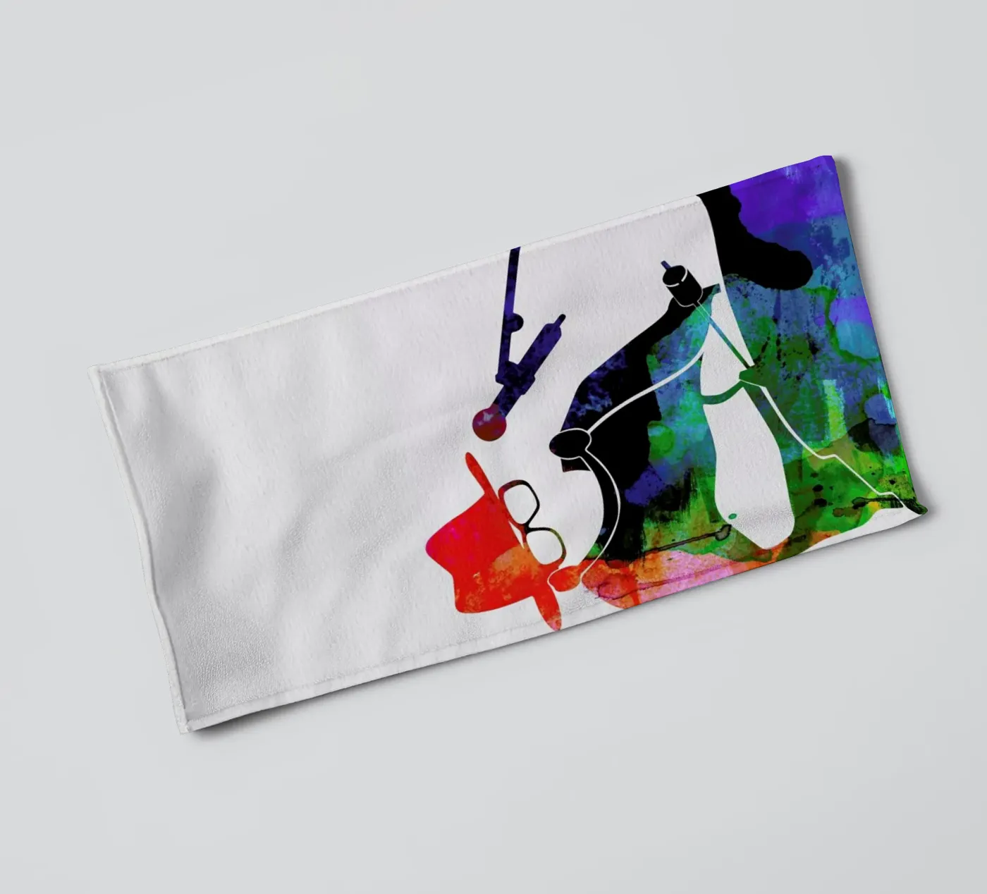 Run Dmc towel by Naxart