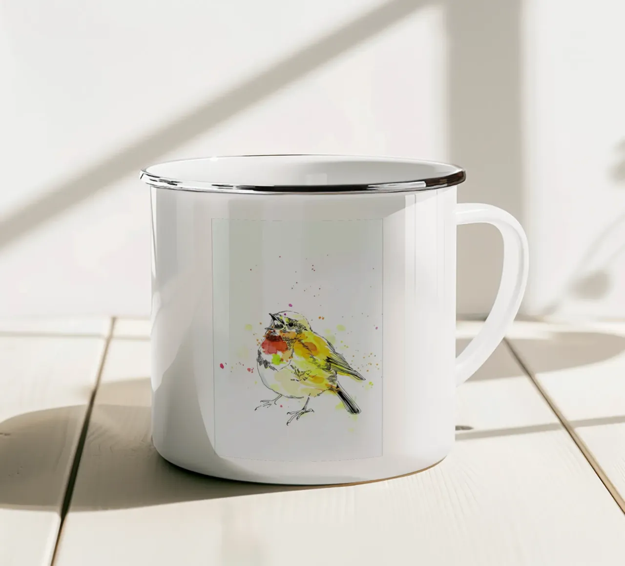 Remus Renard tazza in smalto da WALLstories