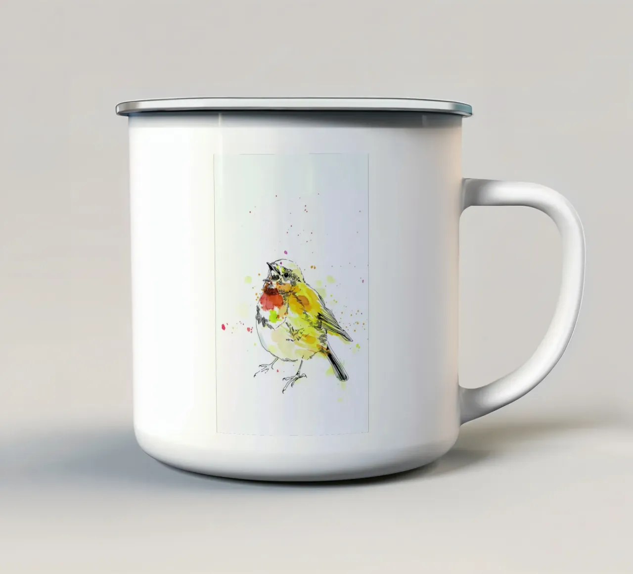 Remus Renard tazza in smalto da WALLstories