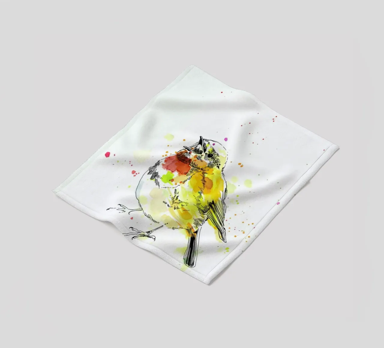 Remus Renard fleece blanket by WALLstories