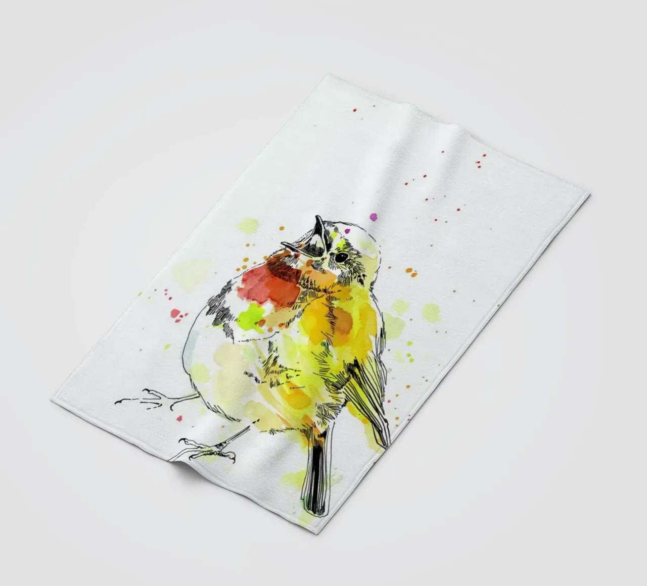 Remus Renard fleece blanket by WALLstories
