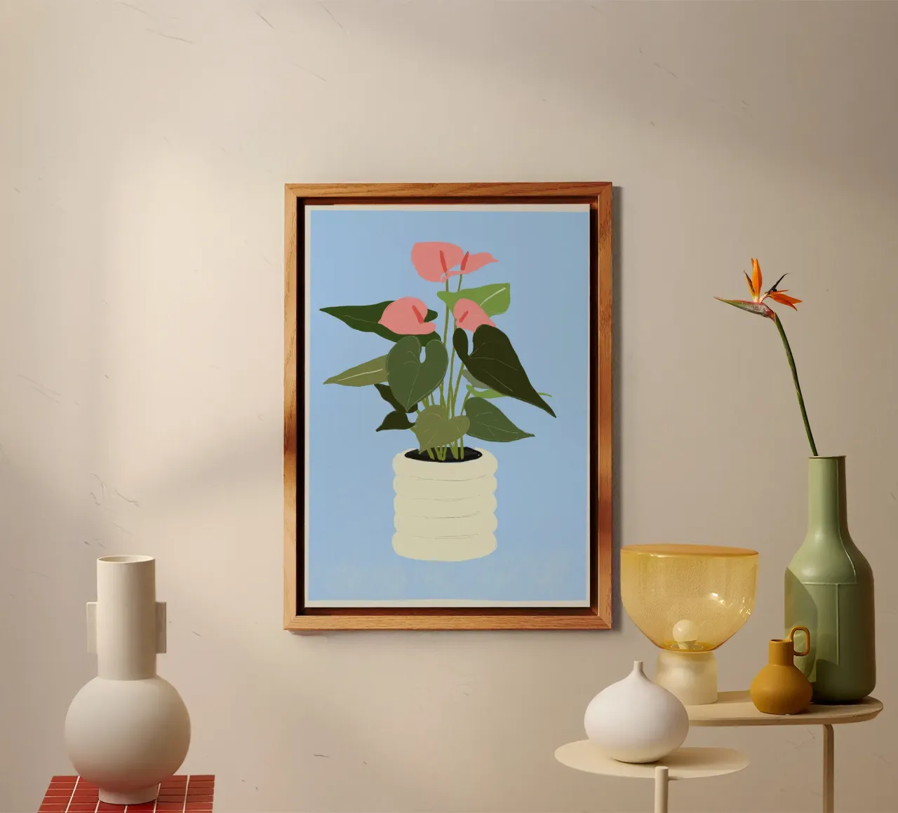 Pianta d'appartamento 6 alluminio dibond da LeaDArt