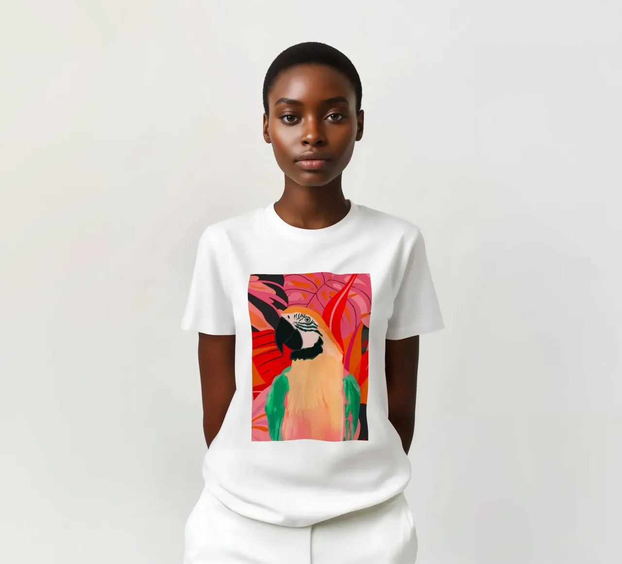 Pappagallo nella giungla 3 t-shirt da LeaDArt