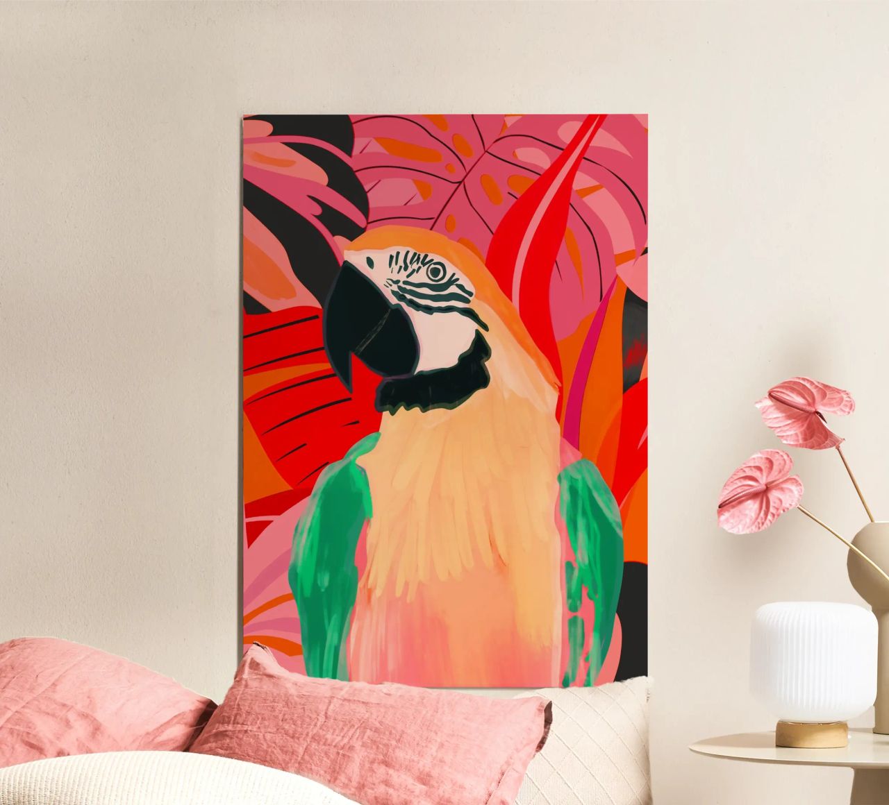 Perroquet dans la jungle 3 poster de LeaDArt