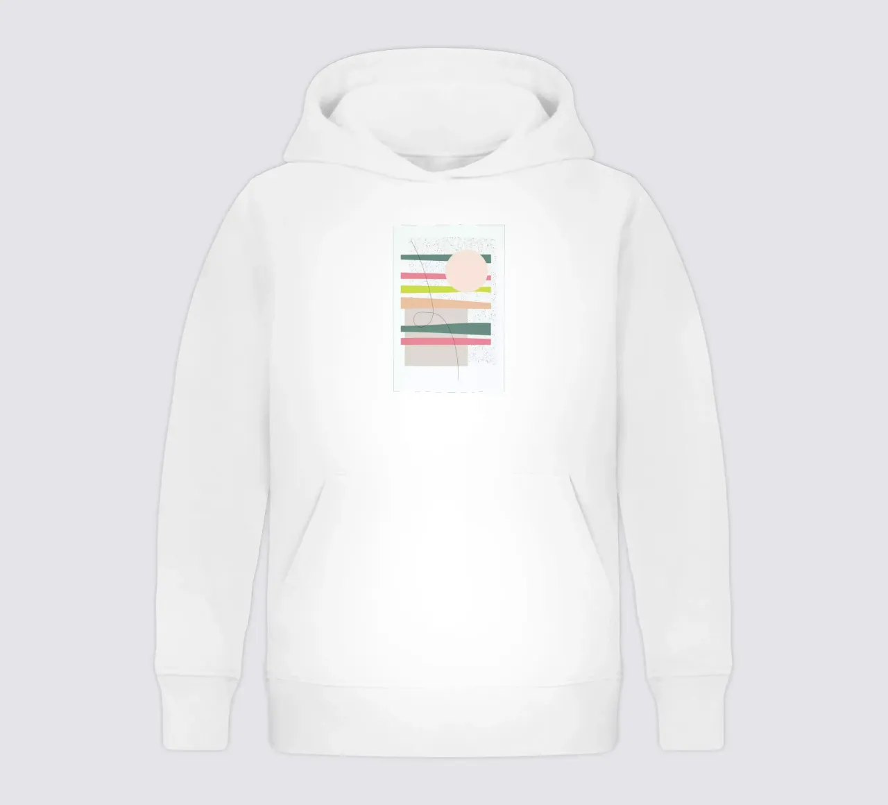 Sunset Kinder Hoodie von Linda Gobeta