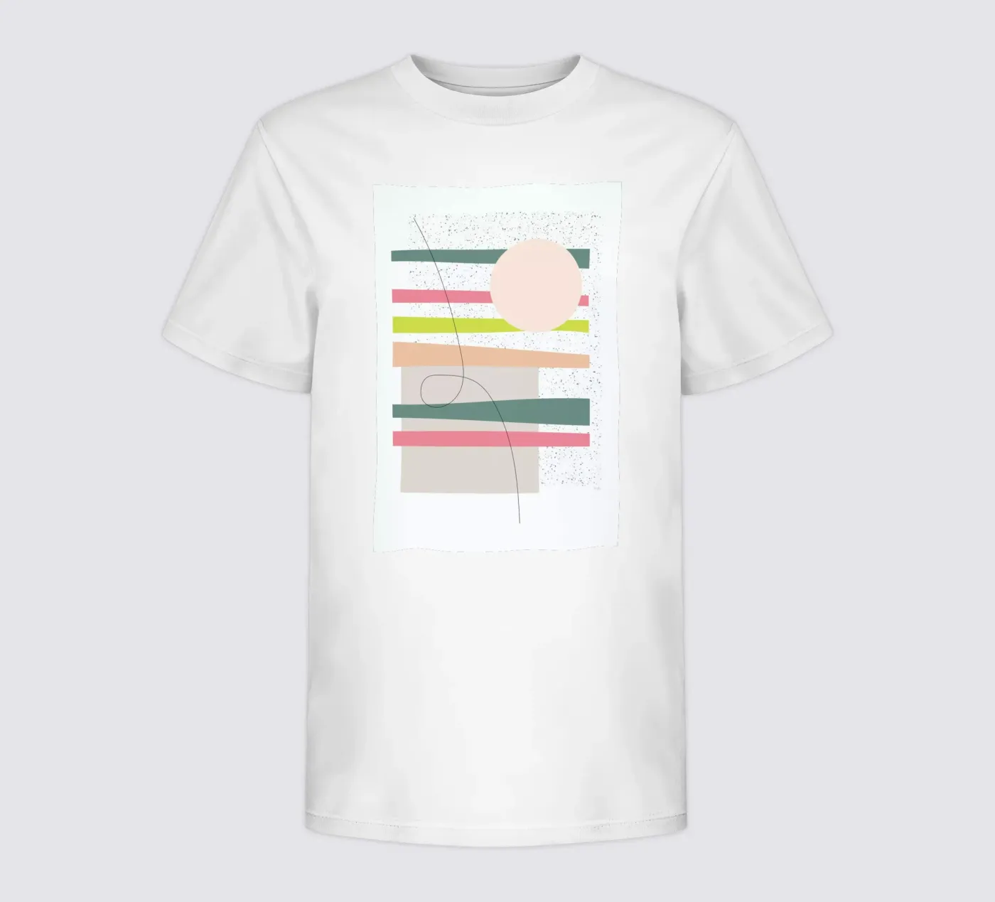 Sunset kinder t-shirt van Linda Gobeta