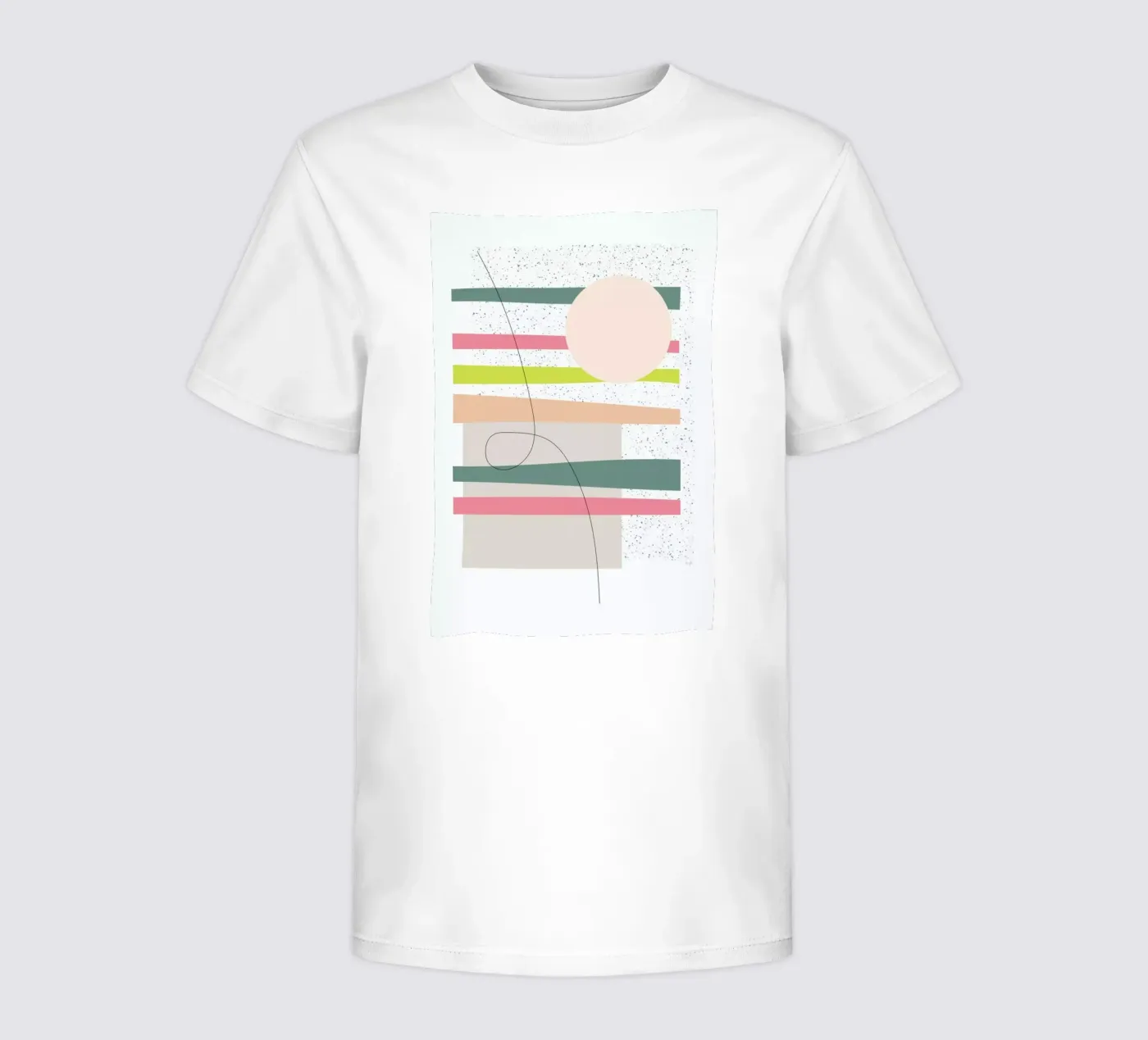 Sunset kinder t-shirt van Linda Gobeta