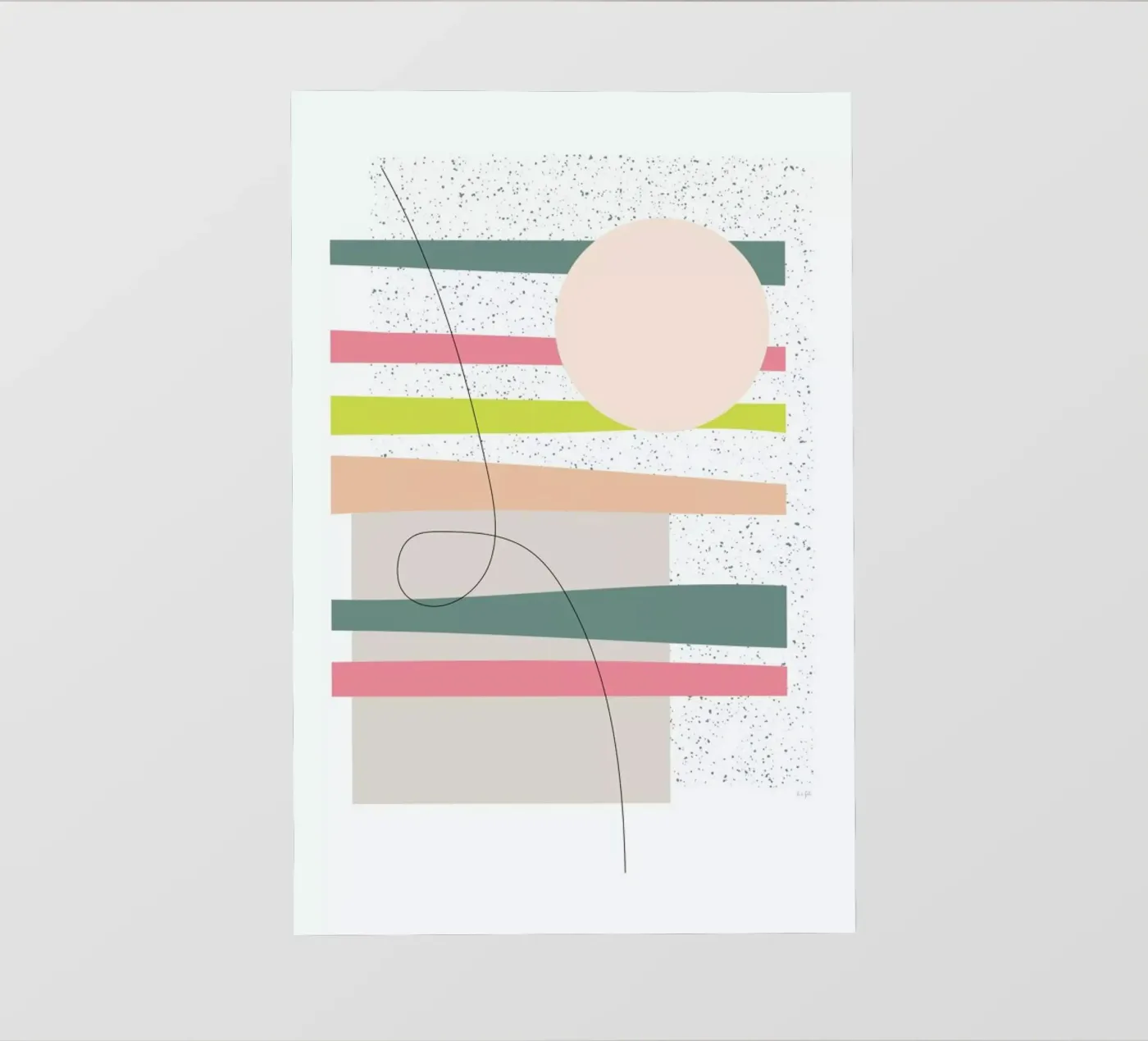 Sunset telo in pvc da Linda Gobeta