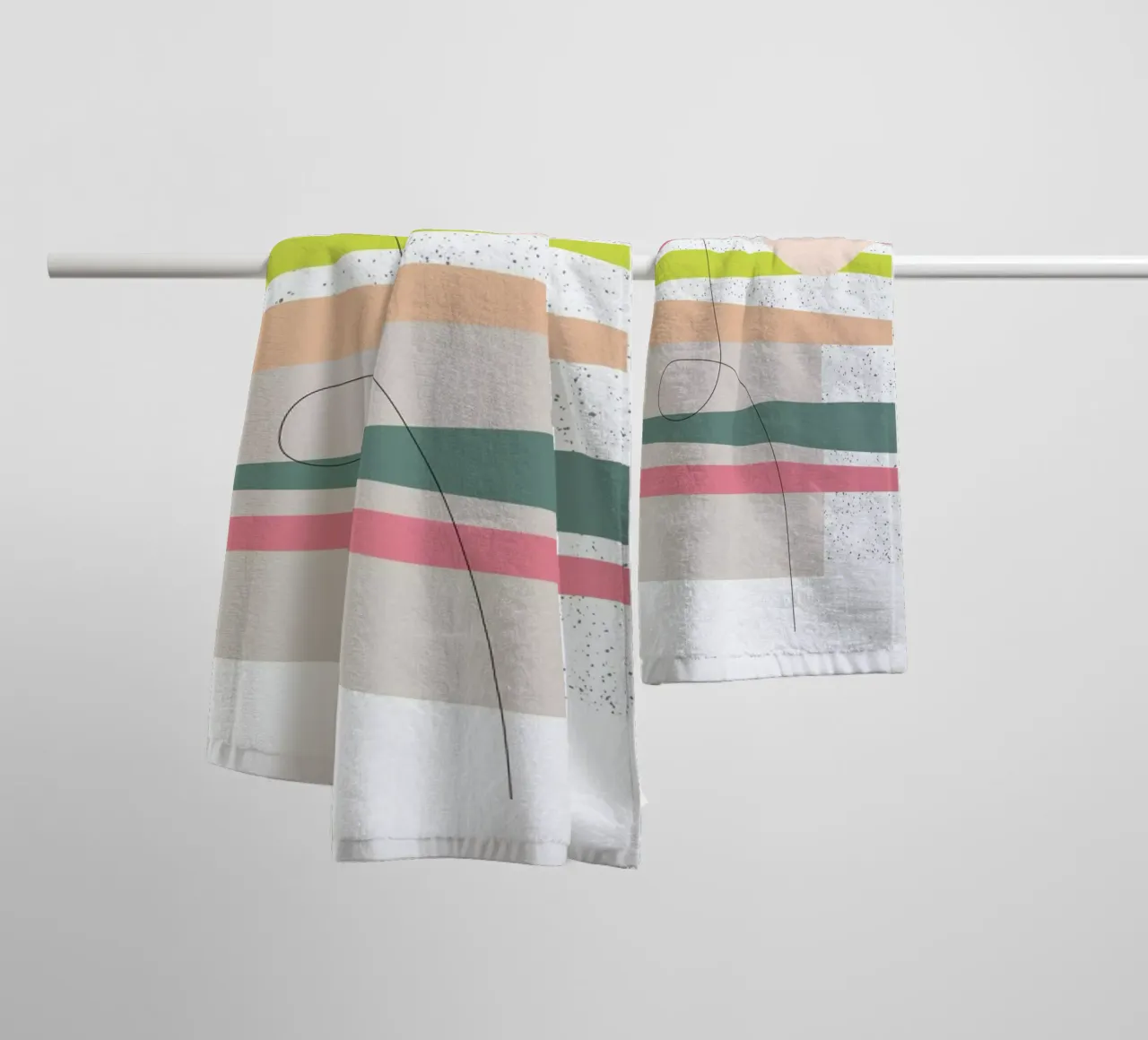 Sunset towel by Linda Gobeta