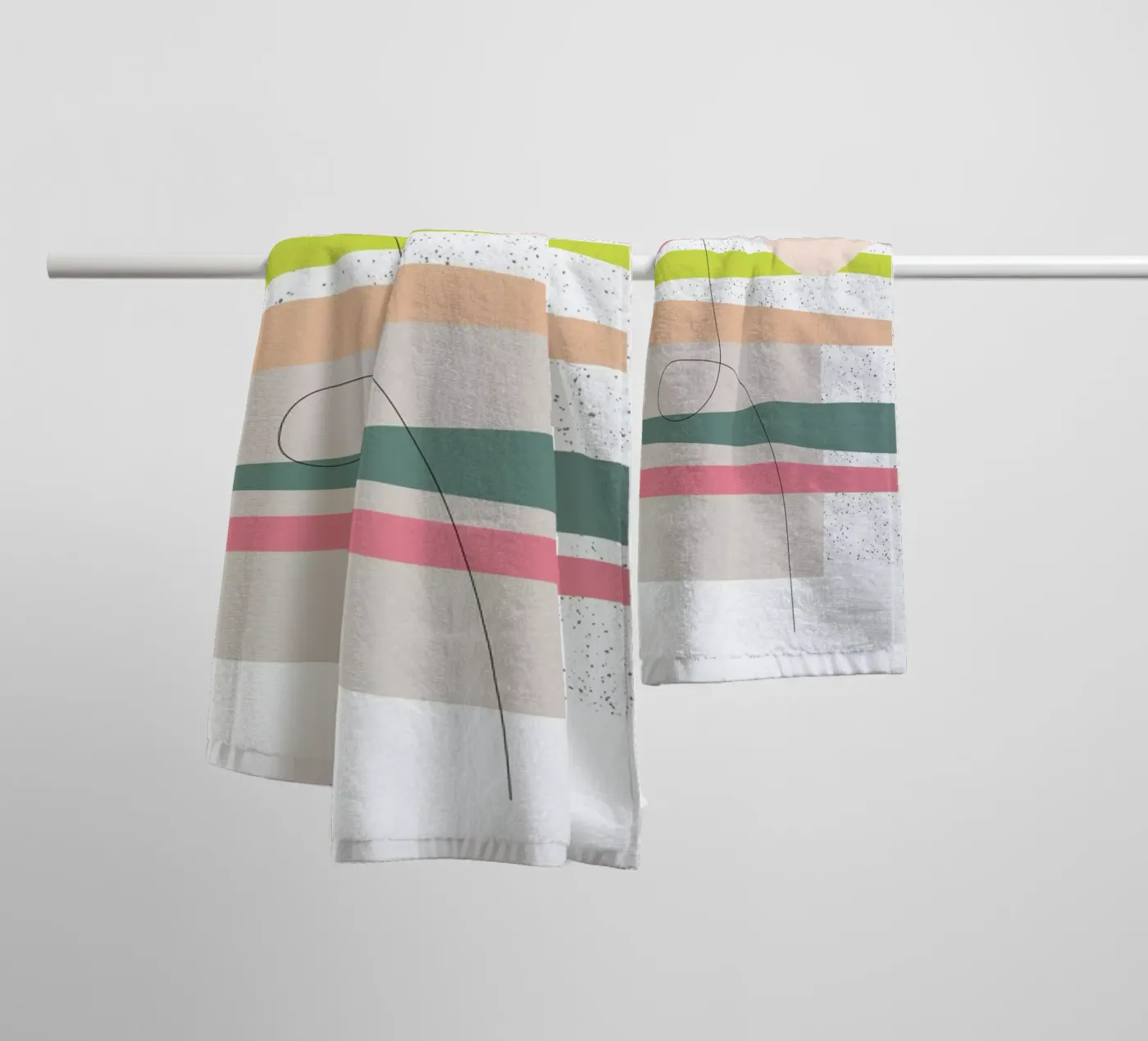 Sunset towel by Linda Gobeta